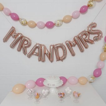 16" Air Fill Letter Balloons