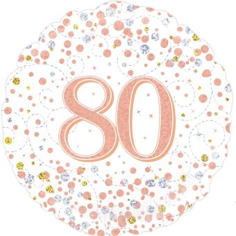 80th Birthday Balloons