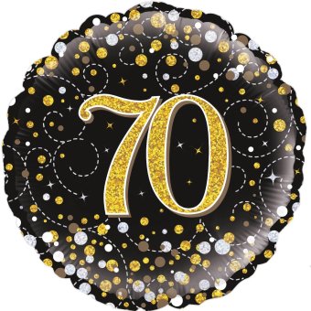 70th Birthday Foil Balloons