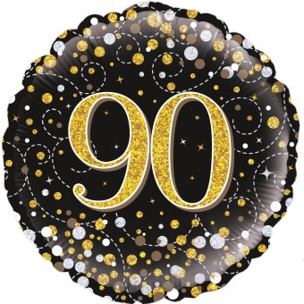 90th Birthday Foil Balloons