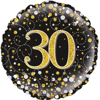 30th Birthday Foil Balloons