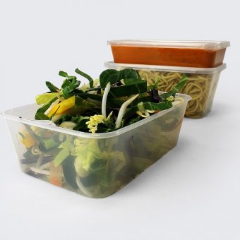 Microwavable Food Tubs