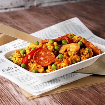 Biodegradable Open Food Trays Biodegradable Open Food Trays