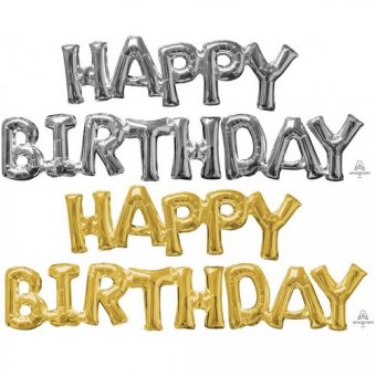 Air Fill Foil Phrase Balloons