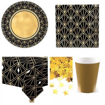 Roaring 20's Art Deco Partyware