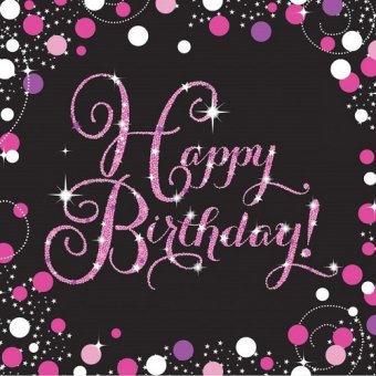 Birthday & Age Napkins Birthday & Age Napkins