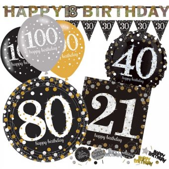 Black & Gold Sparkling Fizz 